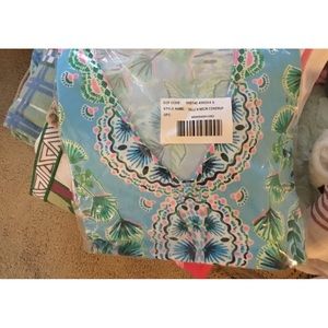 NWT cover up Lilly Pulitzer talli v neck Sz S